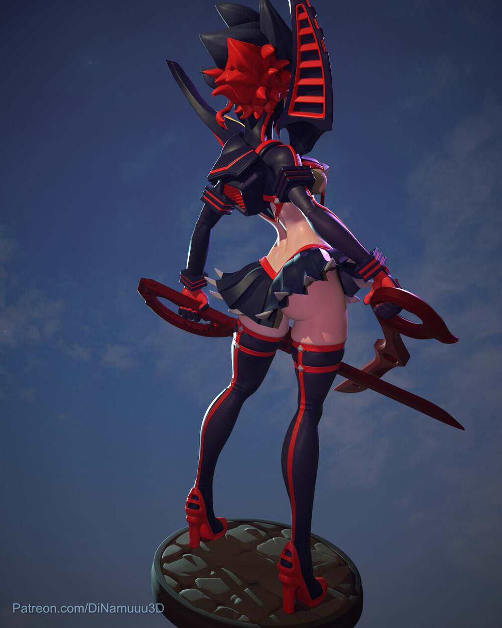 Рюко Матой Убей или умри Фигурка NSFW Ryuuko Matoi Kill la Kill