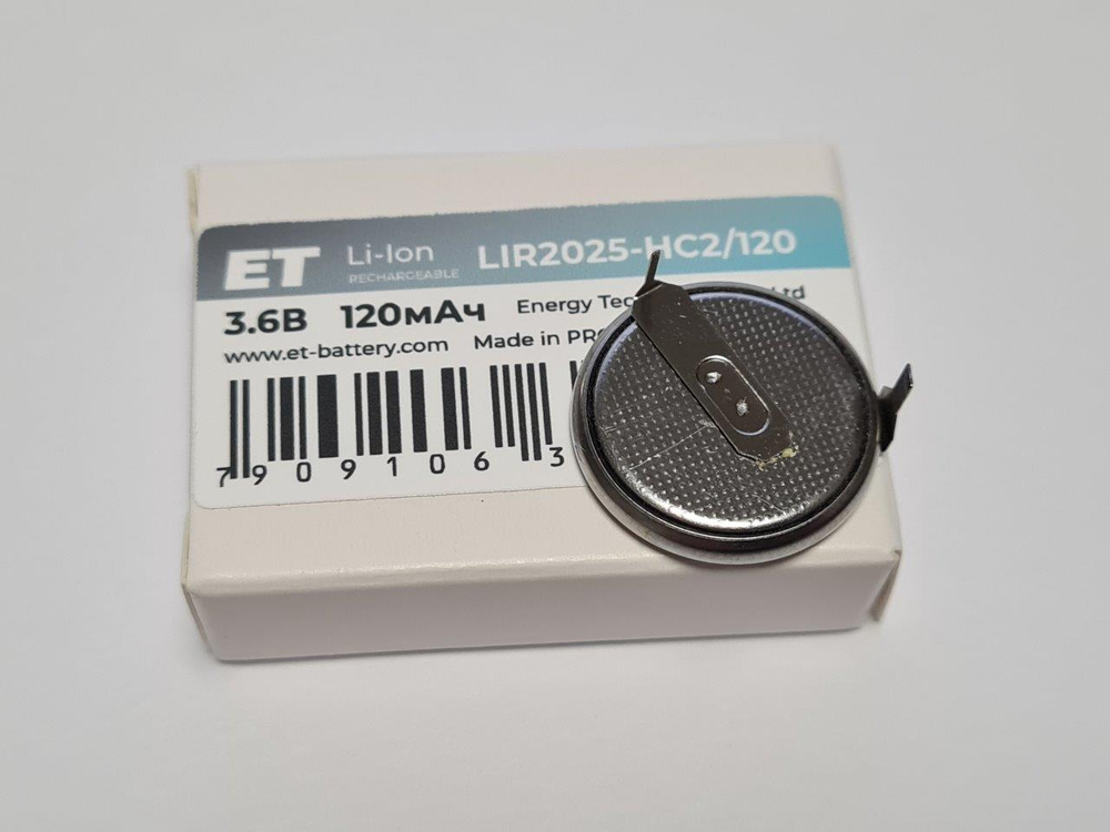 Аккумулятор ET LIR2025-HC2/120 PK1
