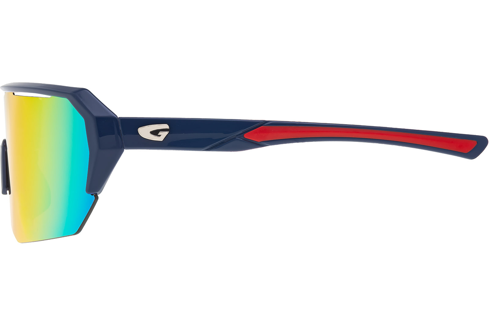Спортивные очки GOG Bragi / Navy Blue/Red / Reflex Black-Red