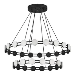 SL6610.403.36 Светильник подвесной ST-Luce черный/белый LED 1*70W 4000K MONRO
