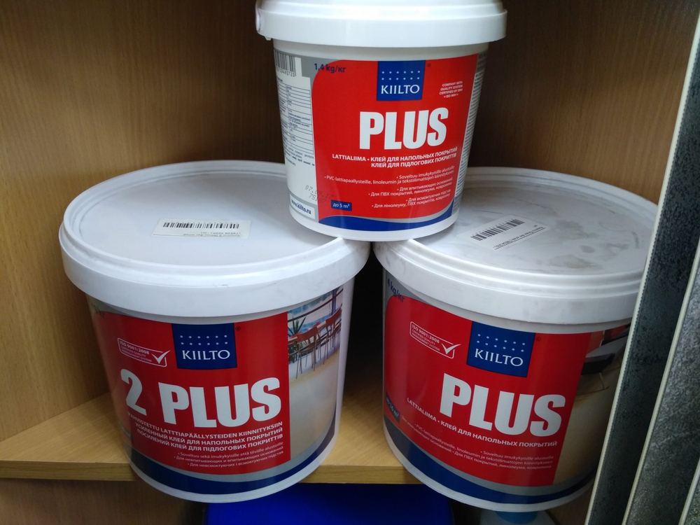Клей для ПВХ покрытий KIILTO 2 PLUS 18 кг