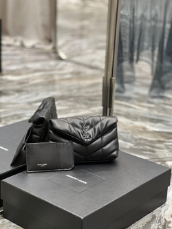 Saint Laurent Loulou Puffer Bag 18 cm