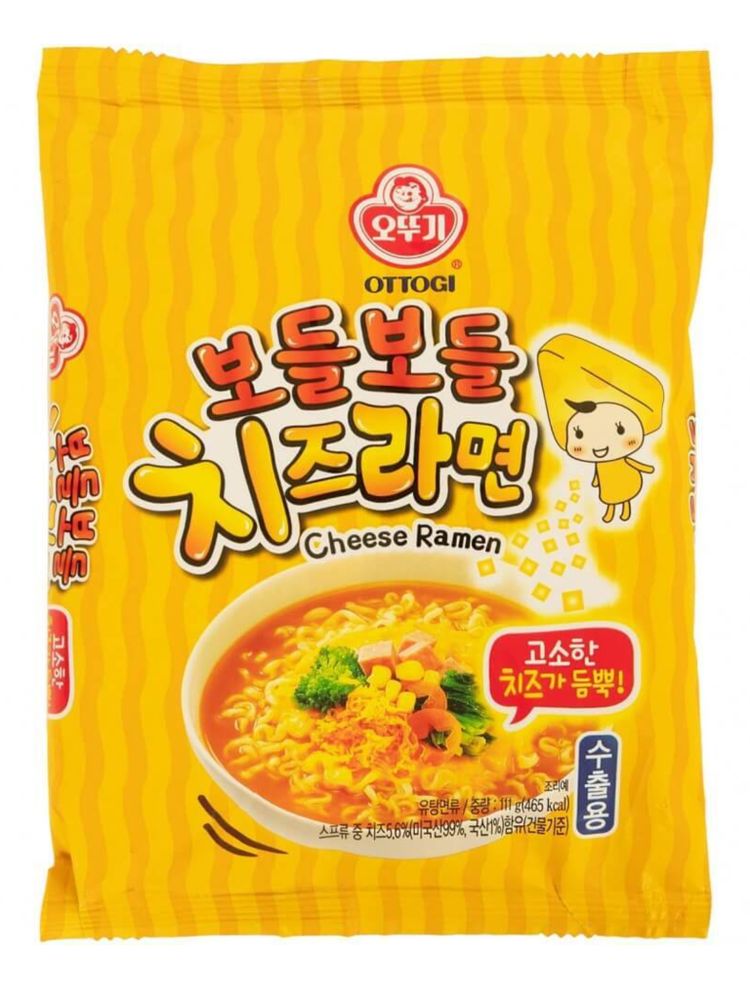 Лапша быстрого приготовления Ottogi Cheese Ramen 111 г