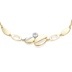 Браслет из лимонного золота c натуральным топазом white Артикул: 05-0747-00-201-1121