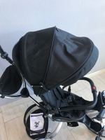 Детский трехколесный велосипед (2024) Farfello PL-09 (Черный/black)