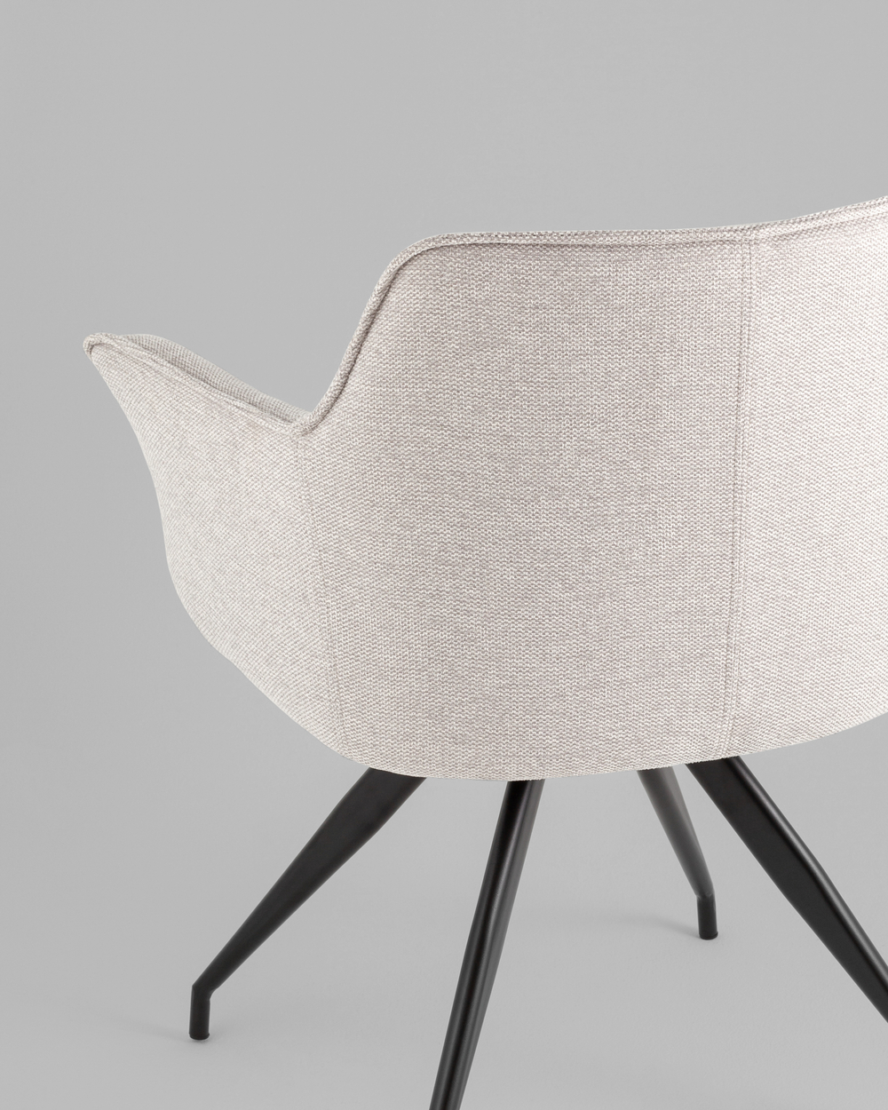 Стул обеденный Feston вращающийся серый