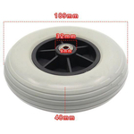 Колесо 200x50 для инвалидной коляски НЕ надувное