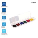 Краски акварельные 6цв. Гамма Классическая, без кисточки, пластиковая коробка