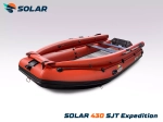 Лодка надувная моторная solar-430 super jet tunnel (expedition)