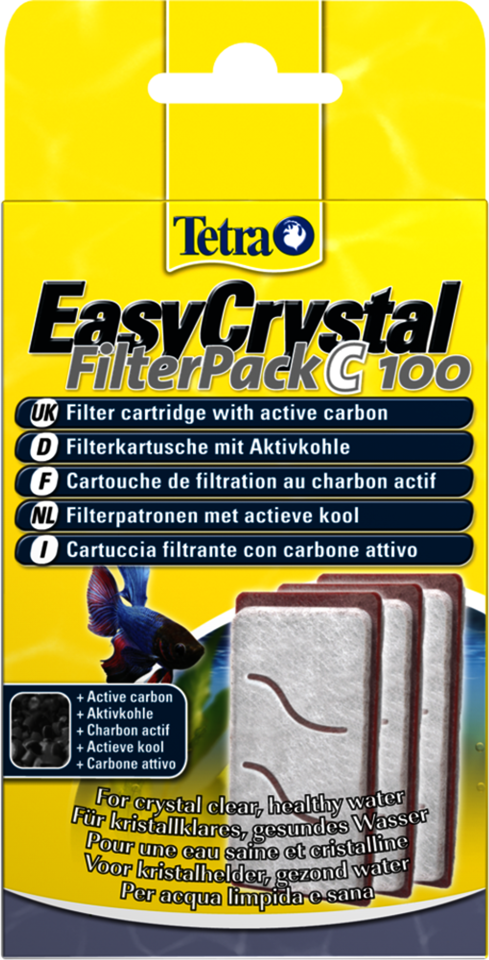 Tetra EasyCrystal FilterPack C 100 Фильтрующий картридж c углем