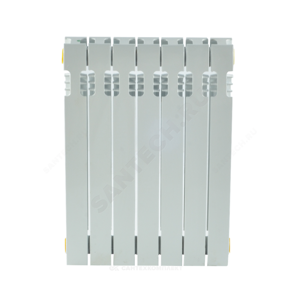 Радиатор чугунный 500 7 секций RAL 9016 (Белый) Qну=868 Вт Ogint