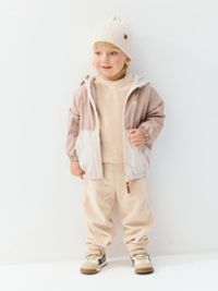 Ветровка на флисовом подкладе "Песок" 0+