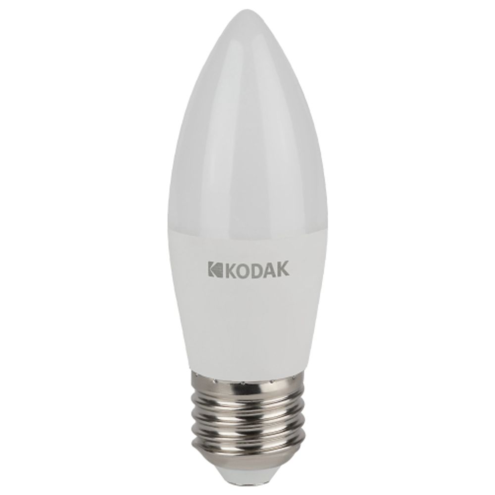Лампа светодиодная Kodak LED B35-11W-865-E27 K 11Вт свеча холодный дневной свет Е27