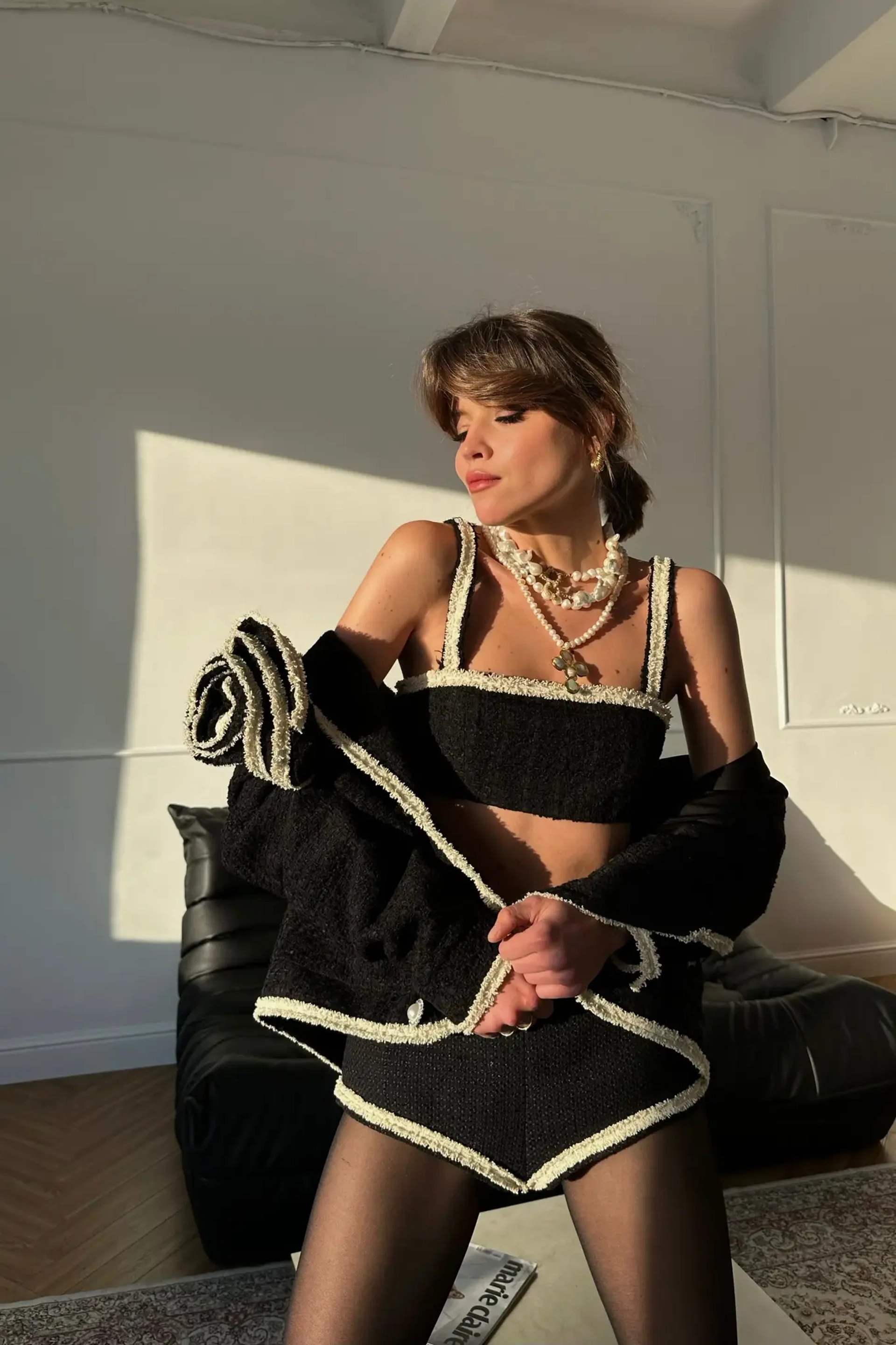 Топ-бандо на бретелях