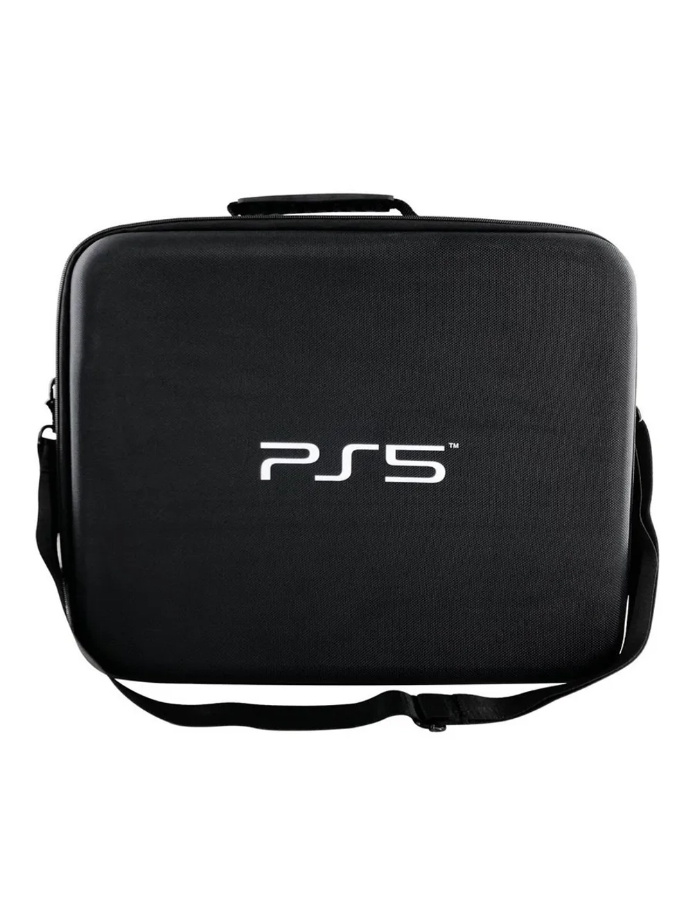 Сумка для Ps5 черная, искусственная замша: для Playstation 5