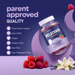 MAV Nutrition, жевательные таблетки с мелатонином, для детей, со вкусом малины, 60 жевательных таблеток