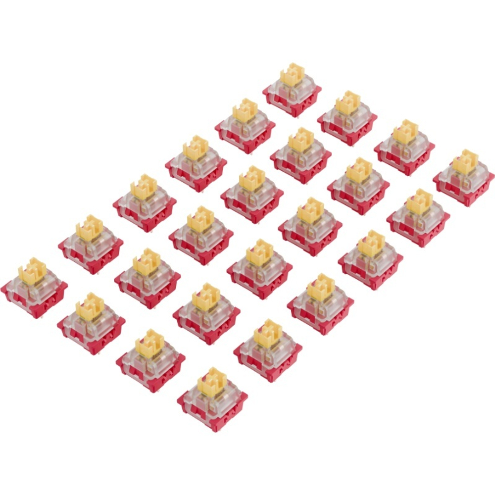 Redragon Переключатели Bullet F красный/желтый, 24 шт.