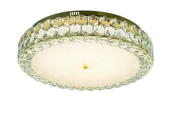 6076E/160W GOLD+CLEAR (1) Люстра NW