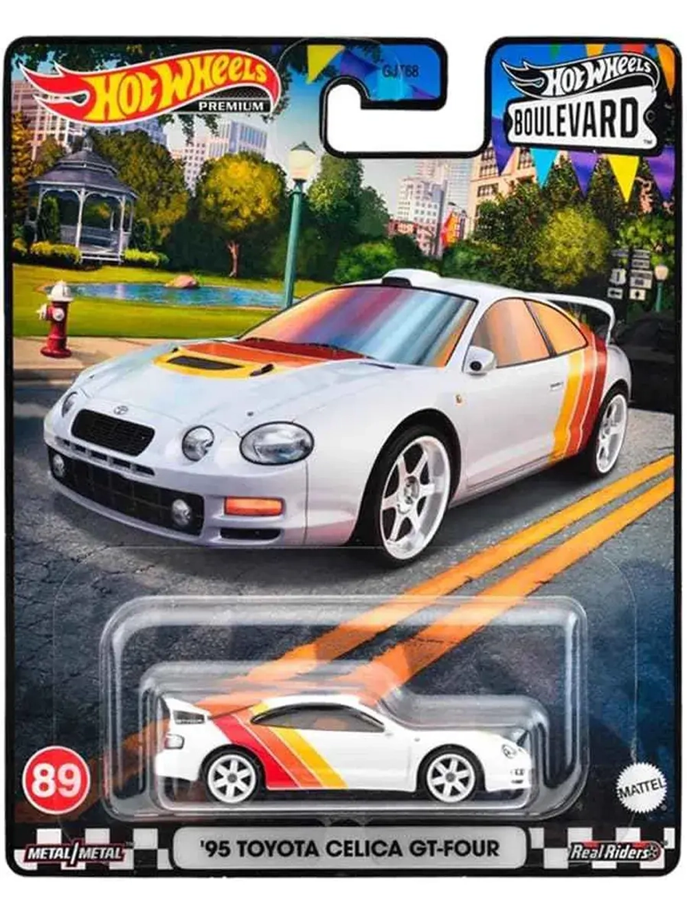 Машинка Хот Вилс Премиум 95 Toyota Celica GJT68 HKF33