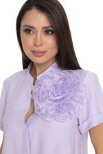 Блуза Нежность (лён,лаванда) Diolche