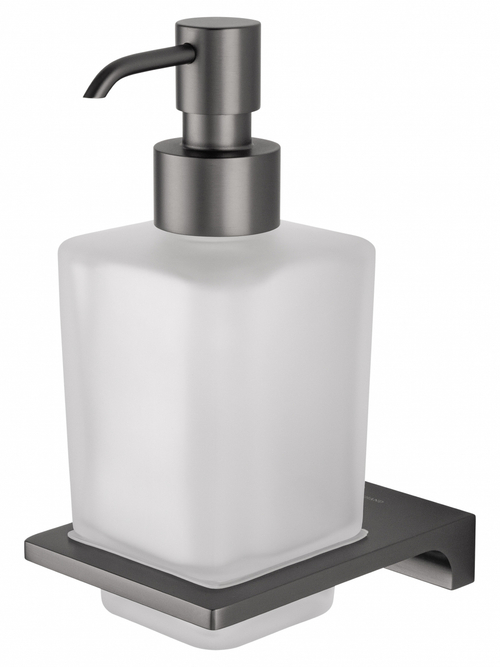 Дозатор мыла WONZON & WOGHAND ECLIPSE, Темный графит (WW-9133-BGM)