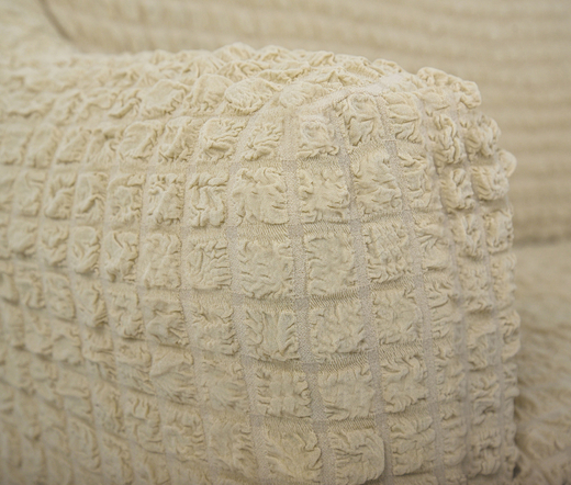 Чехол на угловой диван, цвет Бежевый