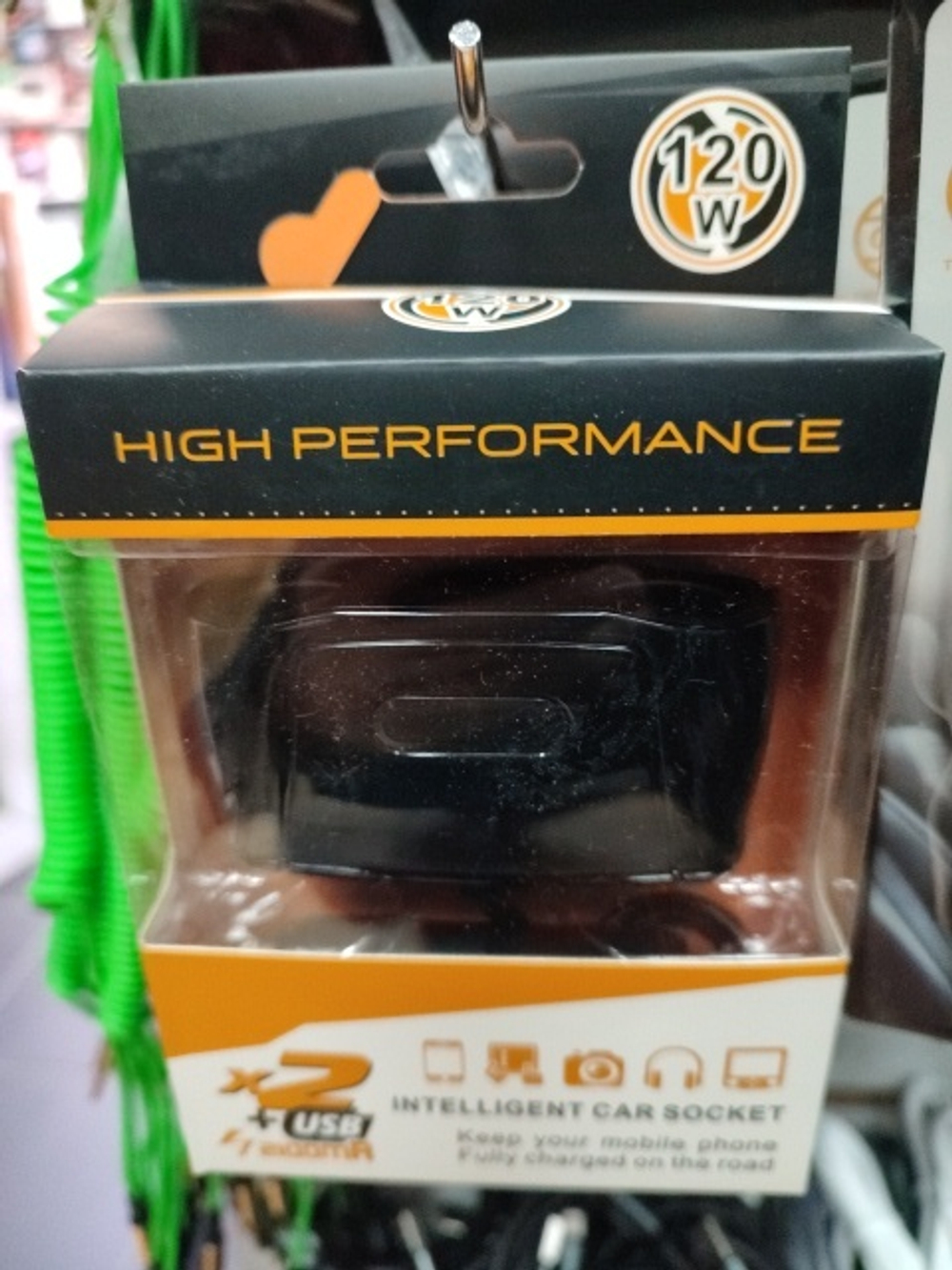 Автоприкуриватель NO-1672 2гн. 1USB