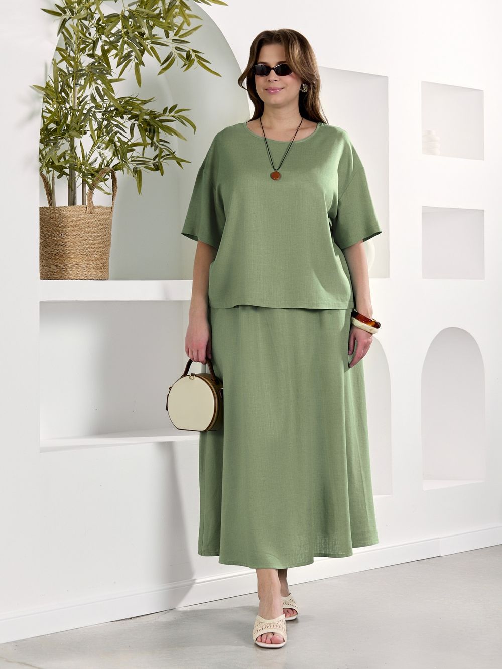 Блузка Камео-4 Виотекс ХАКИ