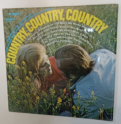 Винтажная виниловая пластинка LP The Nashville 10 Expansion Singers Country (USA 1975)