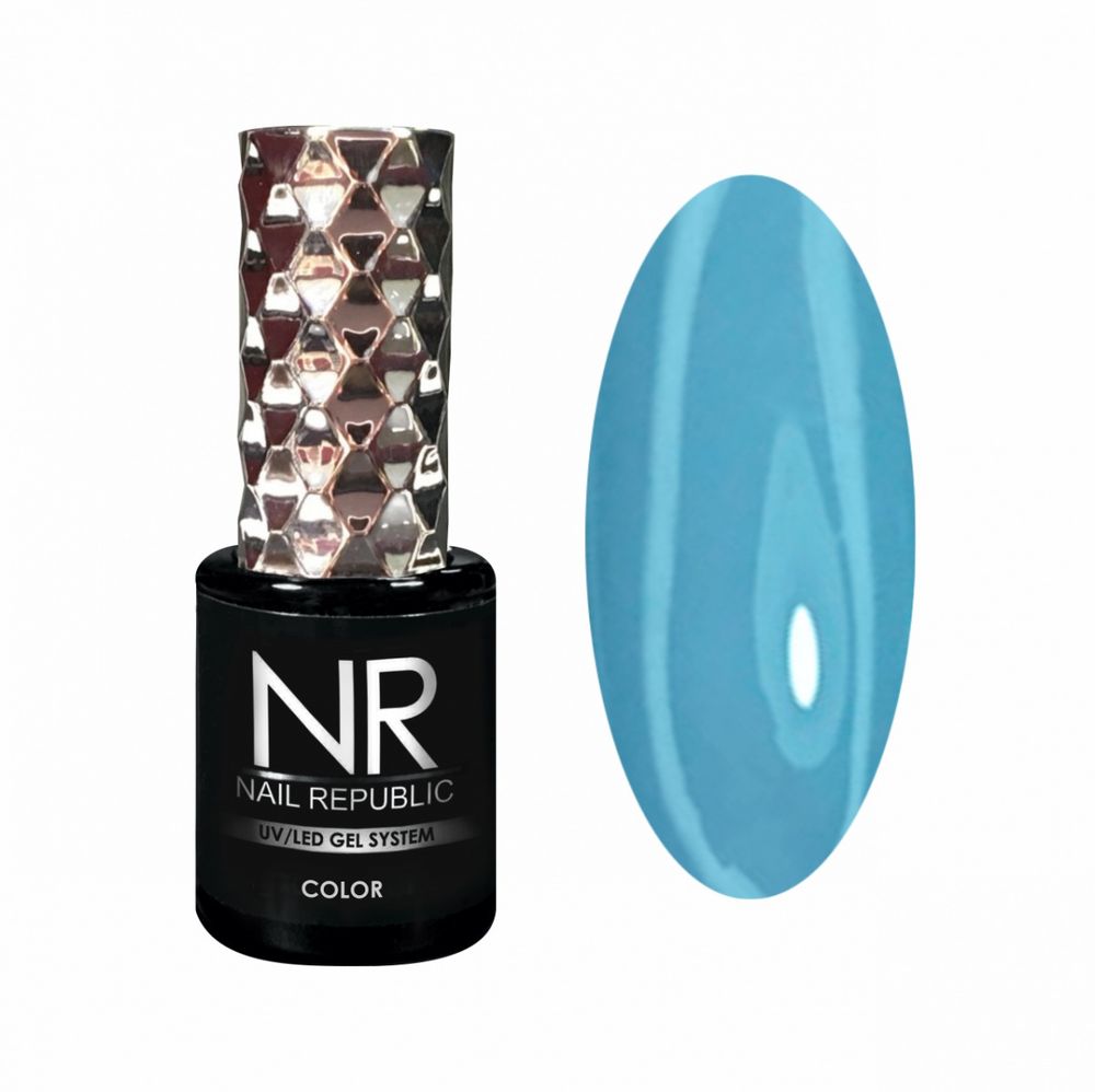 Nail Republic Гель-лак NR-340 Звонкая капель, 10 мл