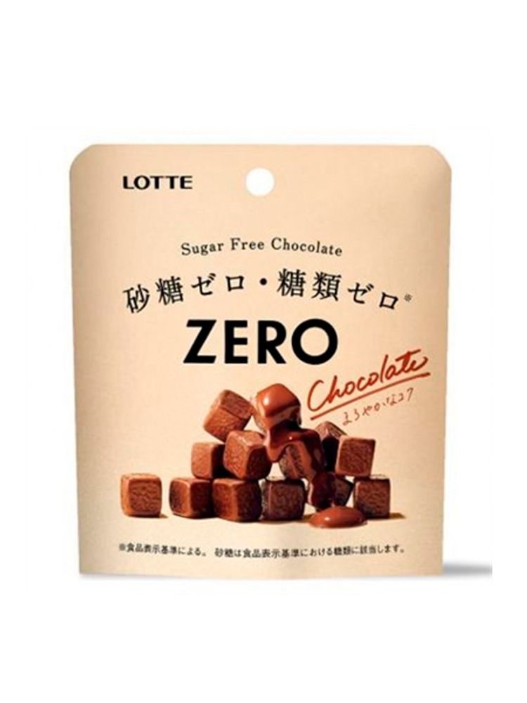 Шоколад Zero молочный без сахара, Lotte 40г