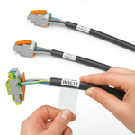 0830679 - WML 14 (38X19)RL - Оборачиваемая этикетка для кабеля