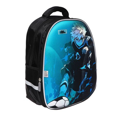 Рюкзак каркасный Calligrata Футбол , 39х30х14 см, для мальчика