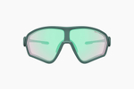 Спортивные очки Demetz W-Suit / Turquoise Matt / Dark Turquoise Matt V. Pink Photochromic Mirror Green Cat.1 To 3