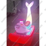 Парковый электромобиль «Дельфинчик-морячок», розовый