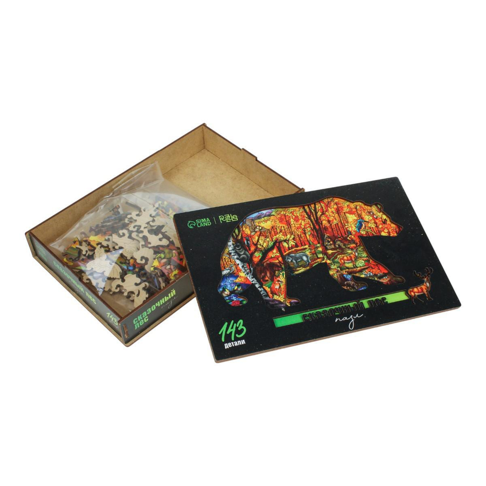 Пазл 143 дет. "Сказочный лес" (Puzzle Time)