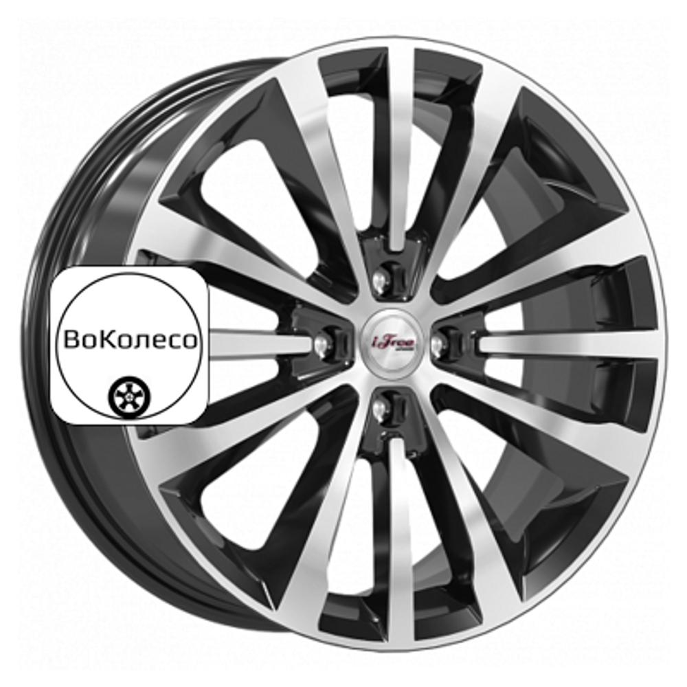 7x17/4x100 ET43 D60,1 Андерсен (КС912) Блэк Джек iFree