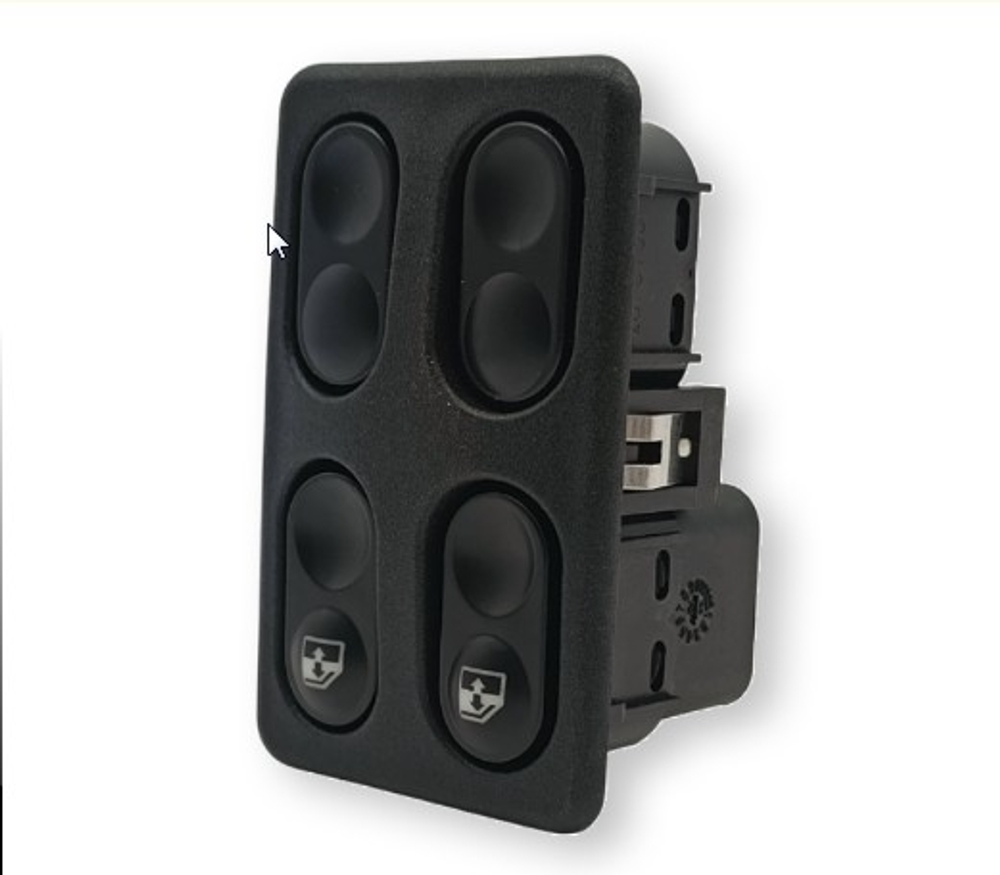 Блок стеклоподъемника "RP" 2-клавиши ВАЗ 2108-09, 2110