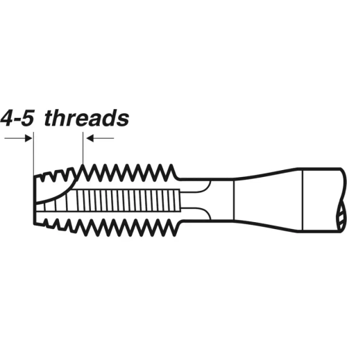 Метчик машинный Зеленое кольцо 371 Form B M5 VÖLKEL 35334