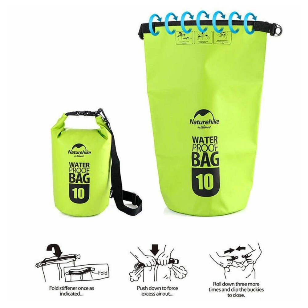 Гермомешок Naturehike 500D Marine Waterproof Bag 10L FS15M010-J