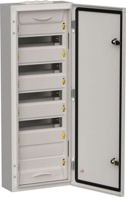 Корпус ЩРн-60 (1х60) TITAN 5 835х310х140 IP54 метал. сер. IEK TI5-50-N-060-54-7035