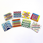 Набор Линейки-трафареты, 9 штук