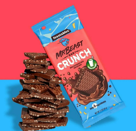Mr. Beast CRUNCH шоколад /feastables