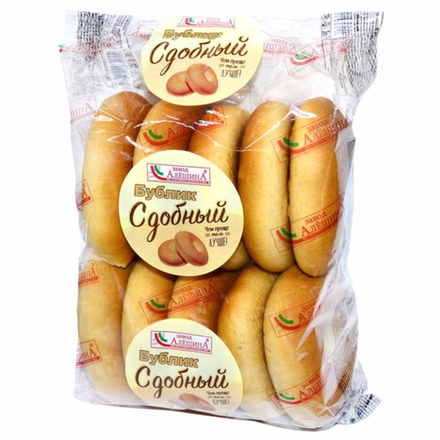 Бублик сдобный молочный завод Алешкина 460 гр