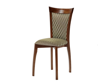 Стул Аврора Тулон 2, спинка мягкая,  Темный орех/Призма 37/1