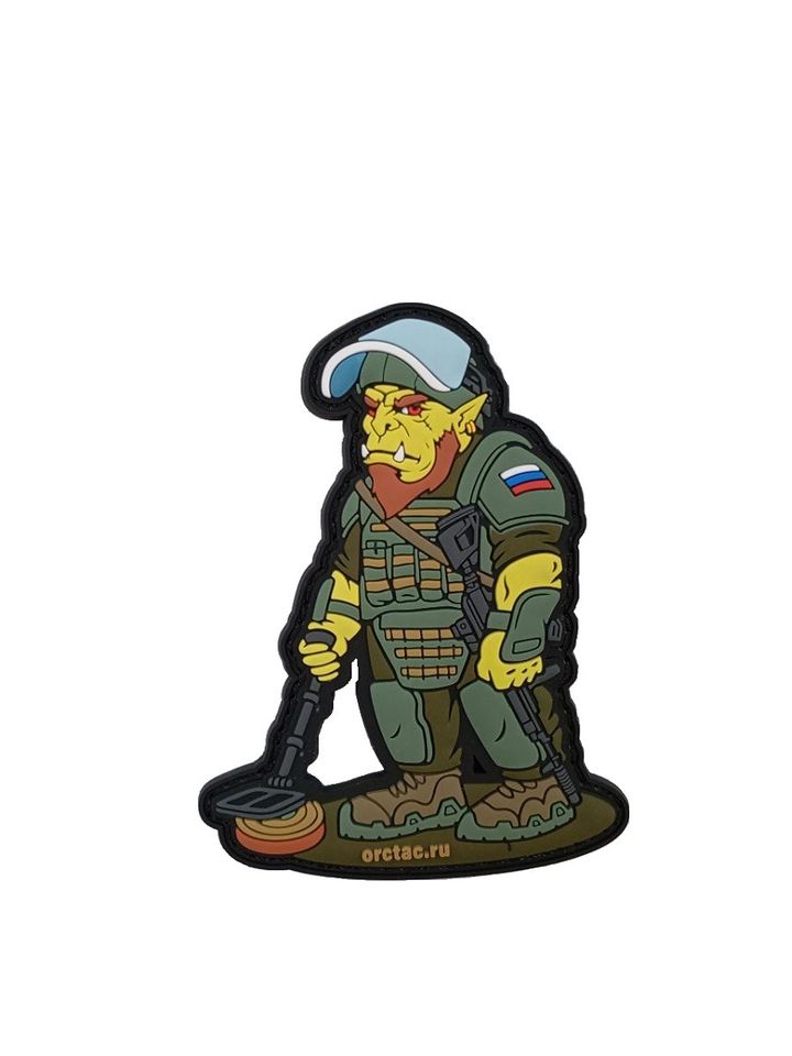 Патч ПВХ Орк сапер