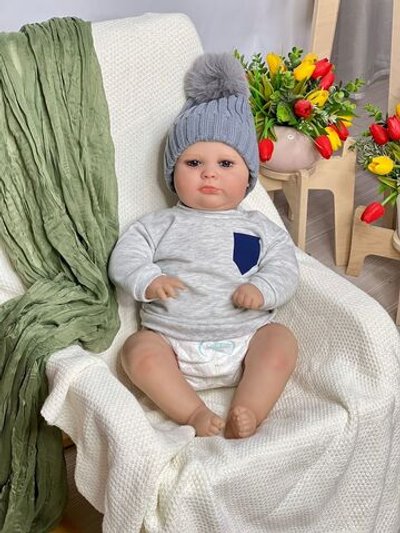 Кукла Реборн мягконабивная 55см (FA-820)