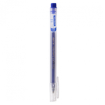 Ручка гелевая Alingar, "Jumbo GeL", 0,5 мм, синяя, игольчатый наконечник, трехгранный, прозрачный, пластиковый корпус, карт. уп.