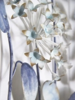 Панно металлическое "Цветы" 71х30 см