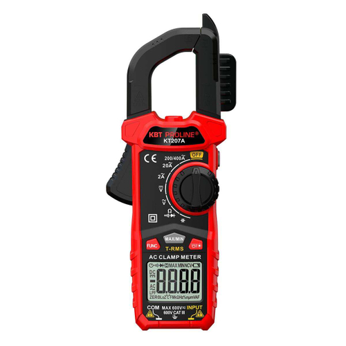 Токовые клещи цифровые KT 207A серия PROLINE КВТ